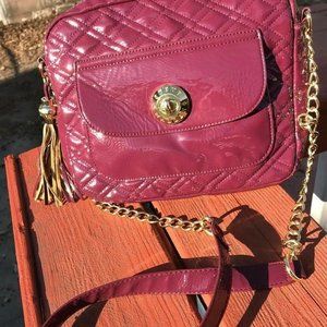 Steve Madden Purse Mauve Purple with Gold Chain